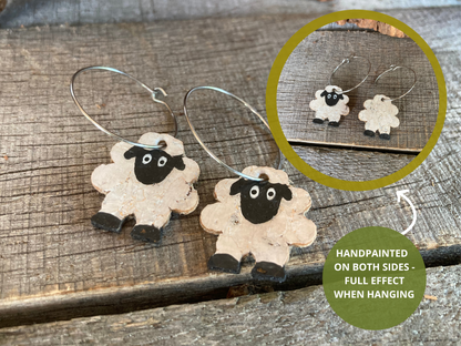 Sheep Earrings