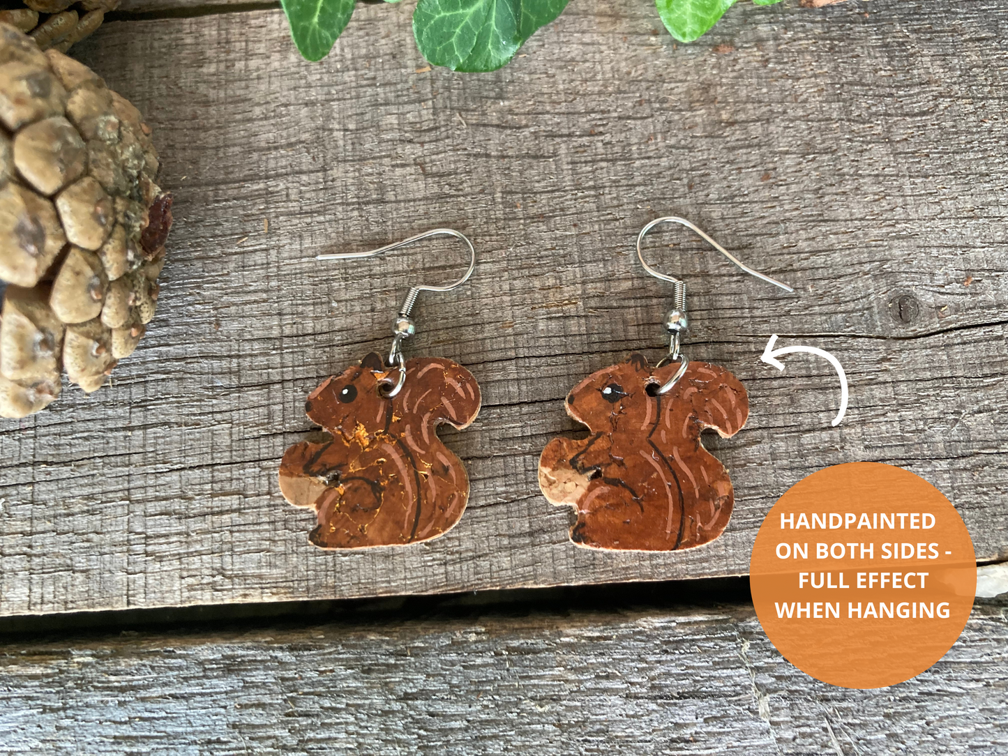 Squirrel Earrings