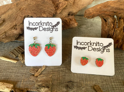 Strawberry Stud Earrings