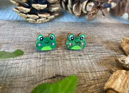 Frog Stud Earrings