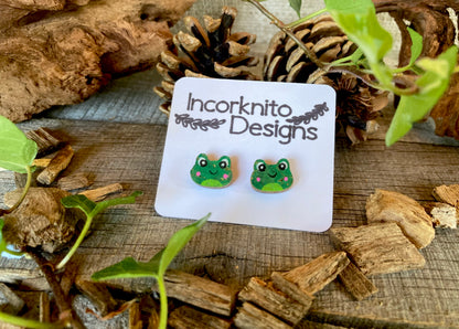 Frog Stud Earrings