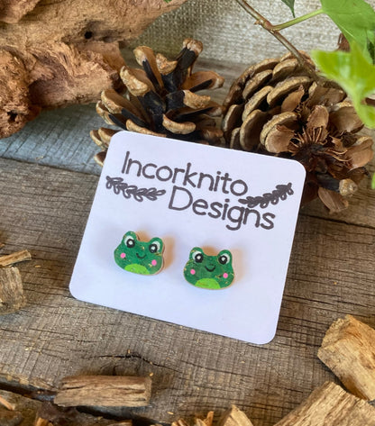 Frog Stud Earrings