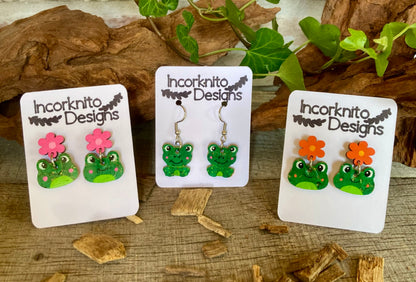 Frog Earrings