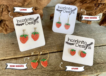 Strawberry Stud Earrings