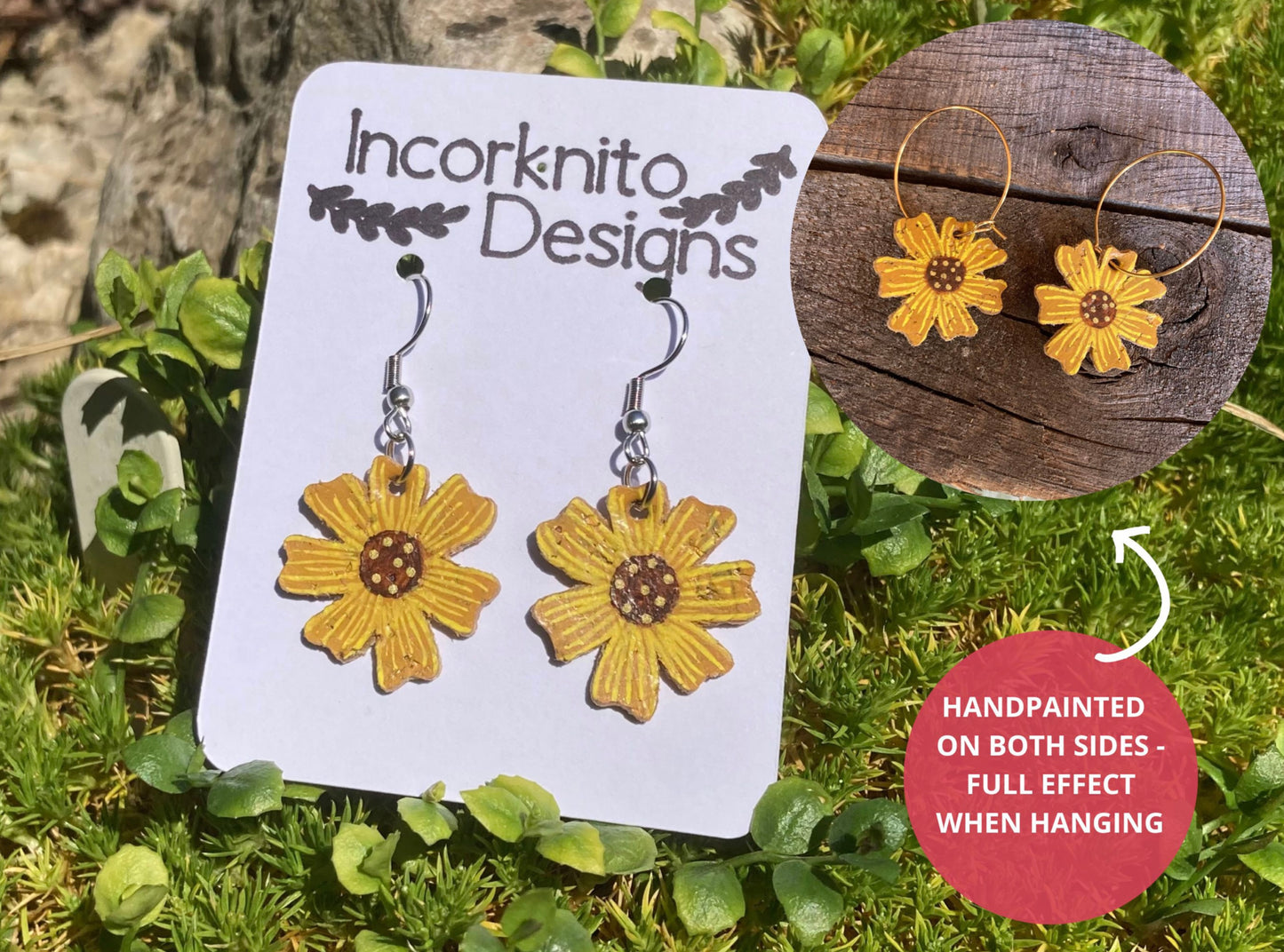 Sunflower Earrings