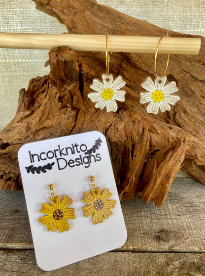 Sunflower Earrings