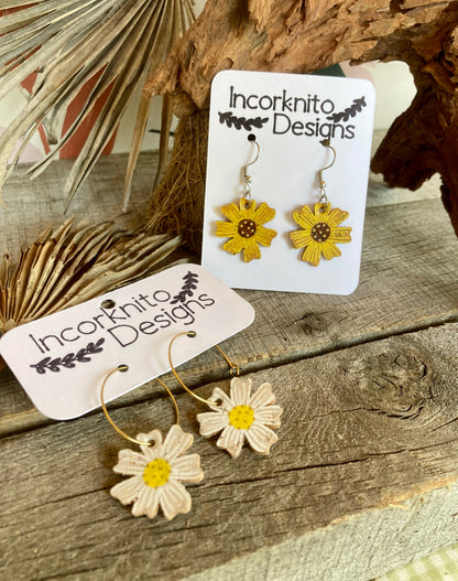 Sunflower Earrings