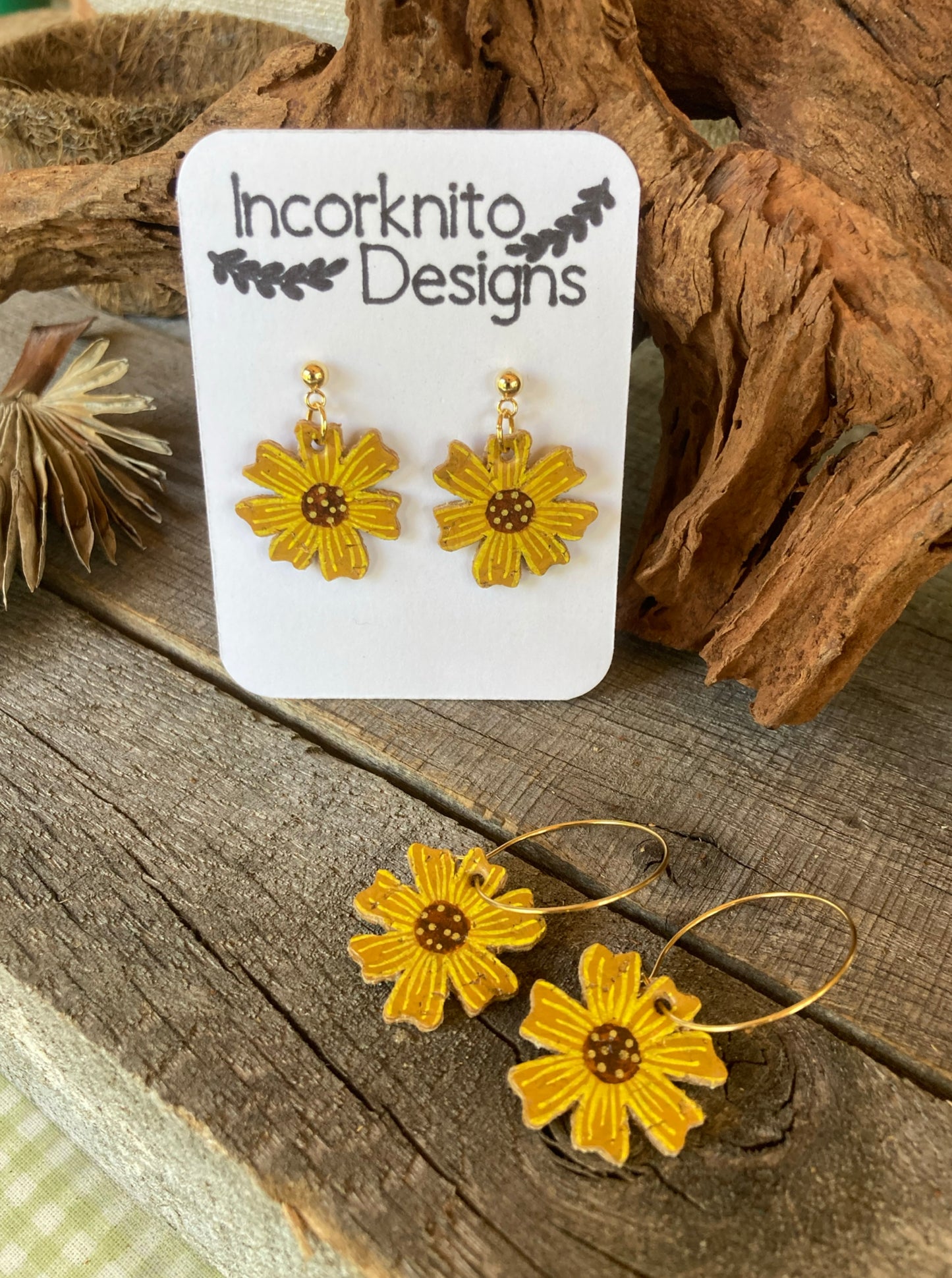 Sunflower Earrings