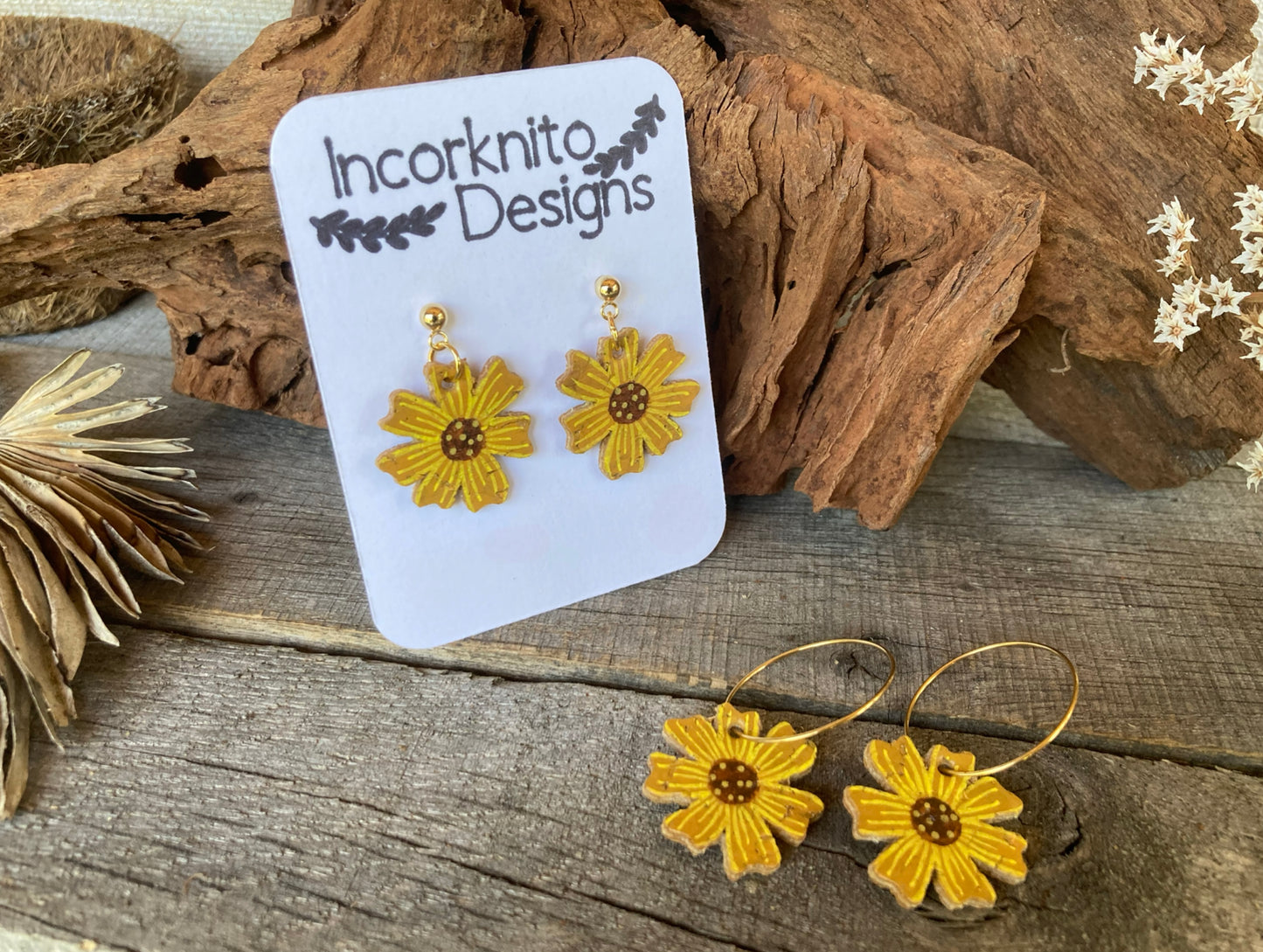 Sunflower Earrings