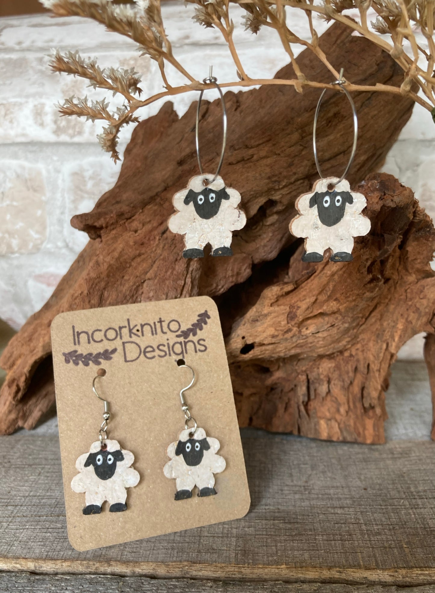 Sheep Earrings