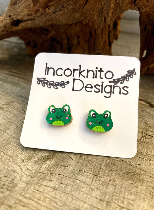 Frog Stud Earrings