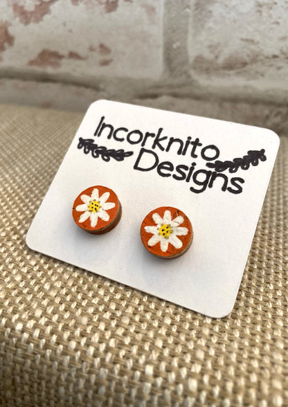 Daisy Studs - Variety of Colours