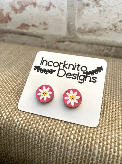 Daisy Studs - Variety of Colours