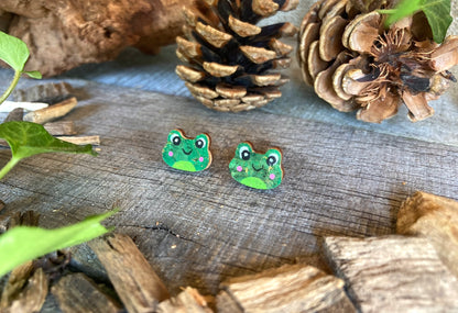 Frog Stud Earrings