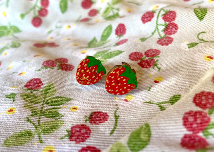 Strawberry Stud Earrings