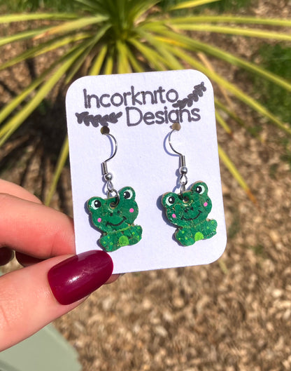 Frog Earrings