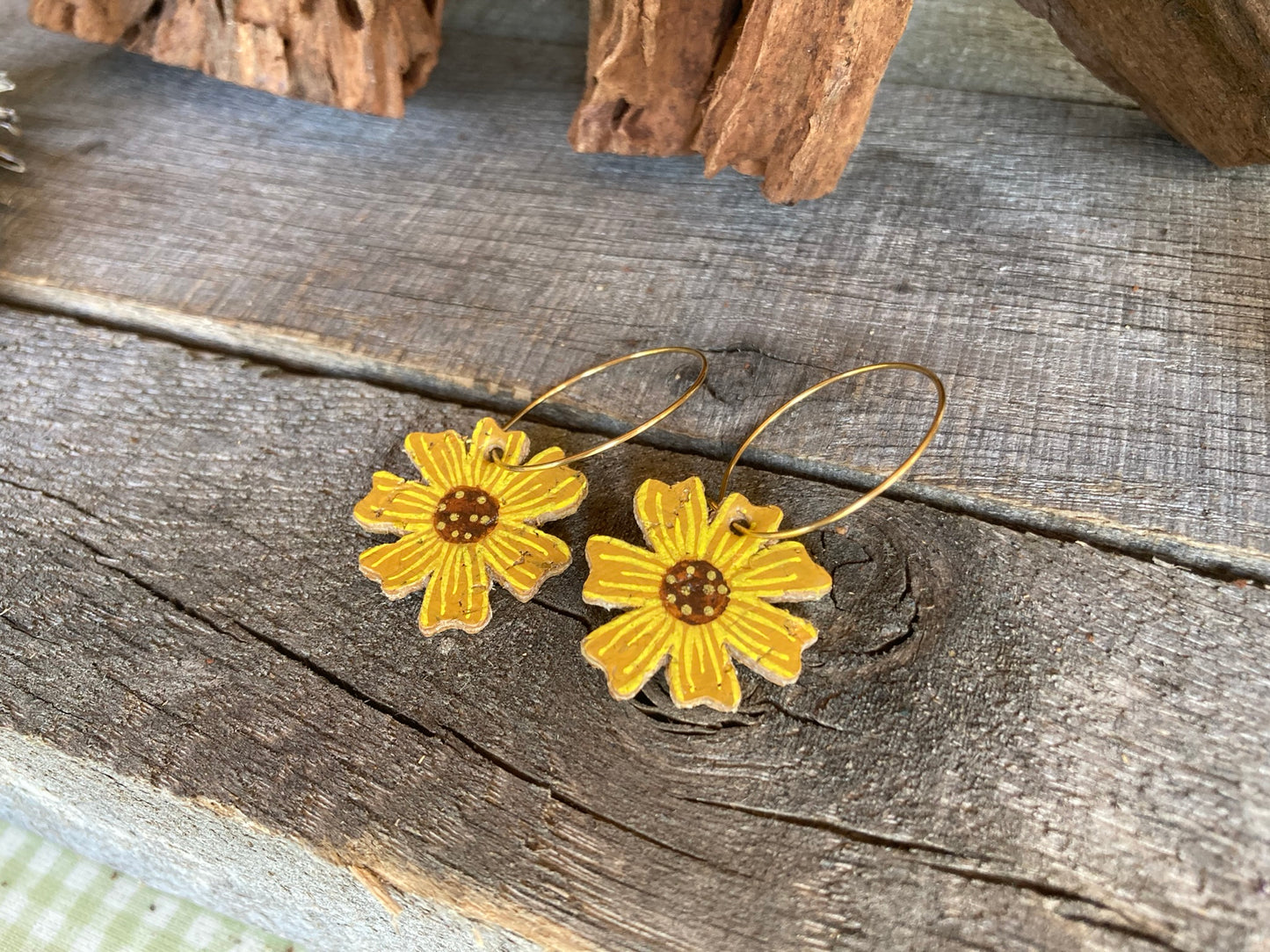 Sunflower Earrings