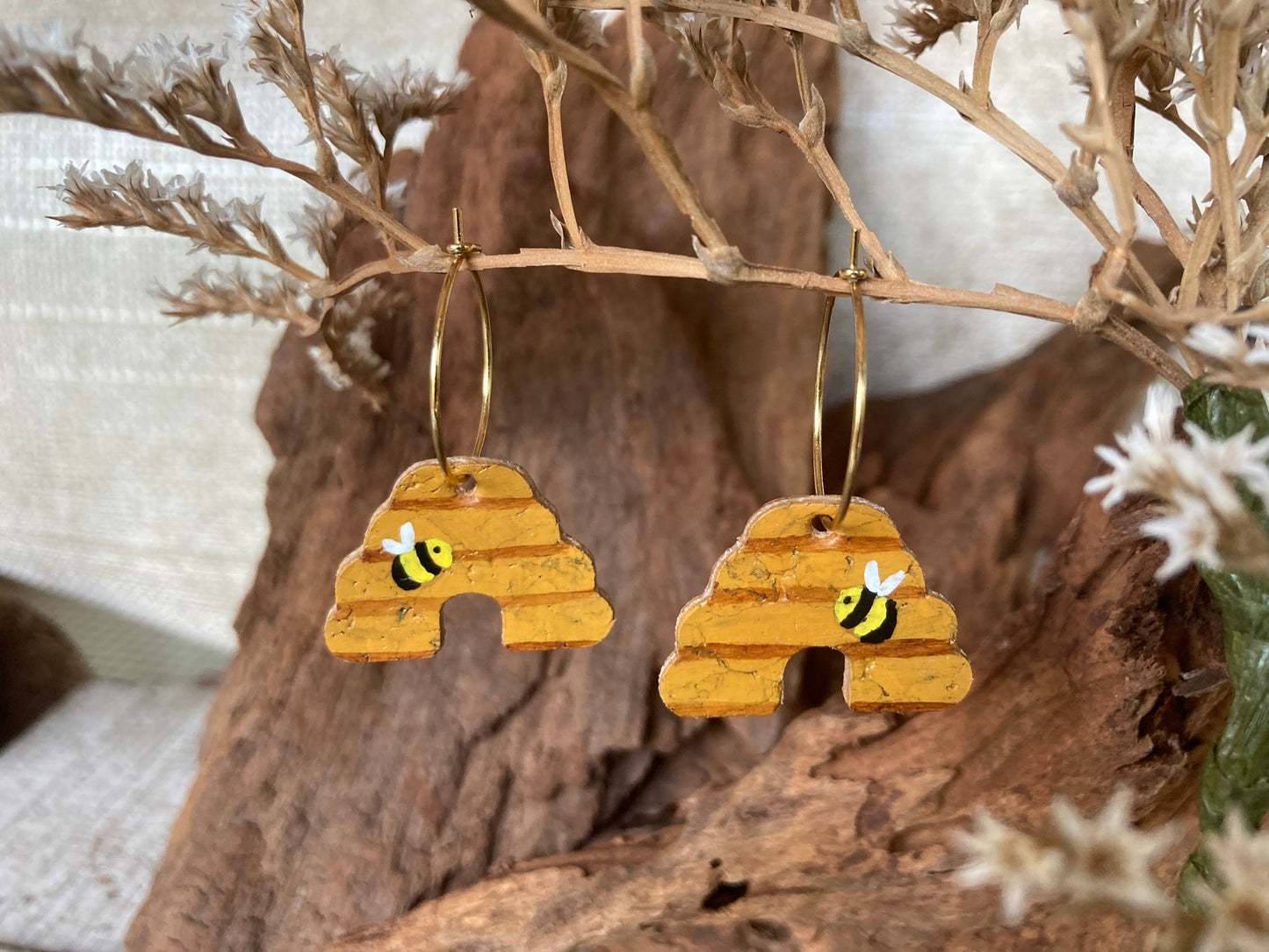 Beehive Earrings