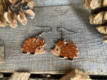 Hedgehog Earrings