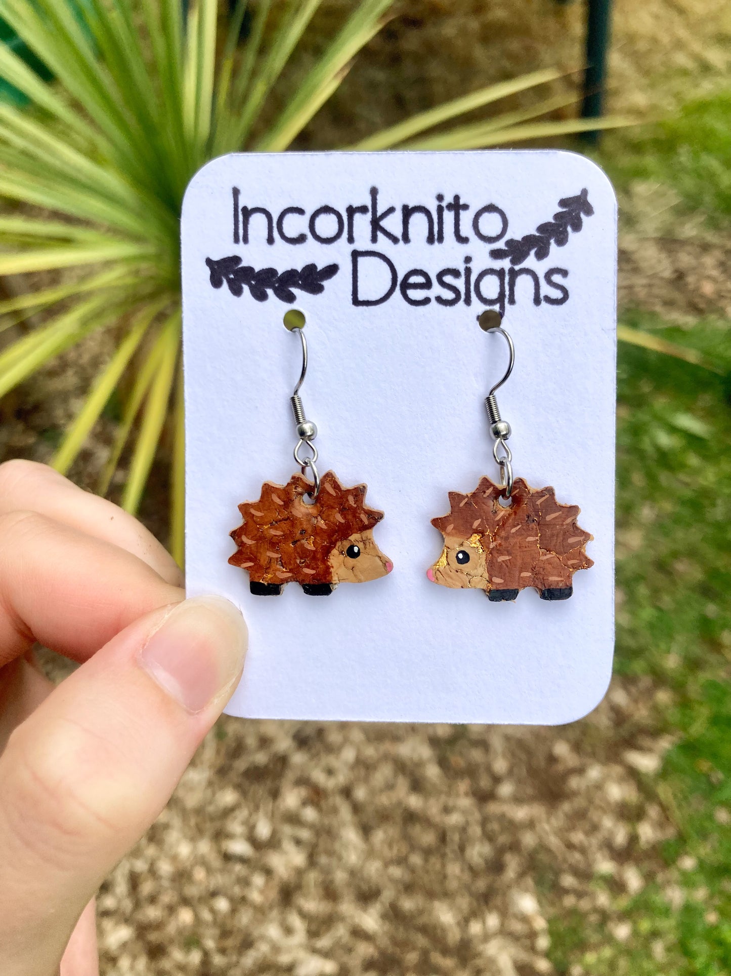 Hedgehog Earrings