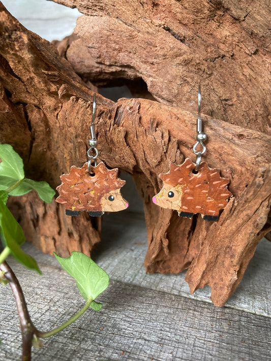 Hedgehog Earrings