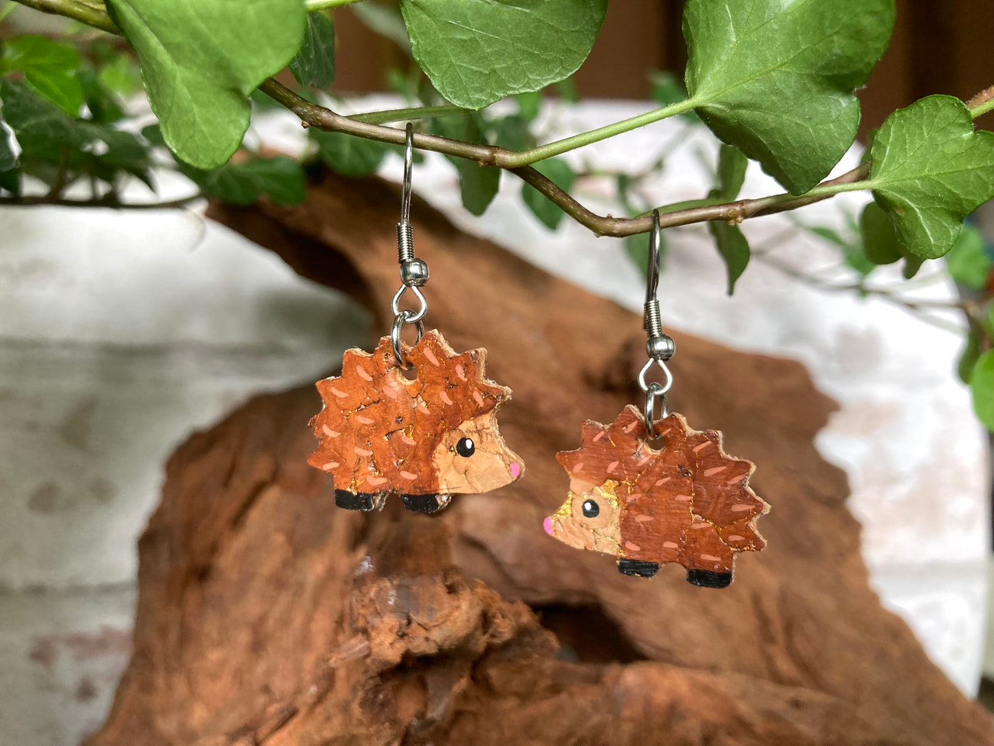 Hedgehog Earrings