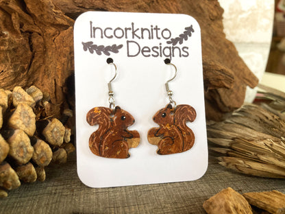 Squirrel Earrings