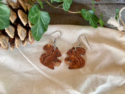 Squirrel Earrings