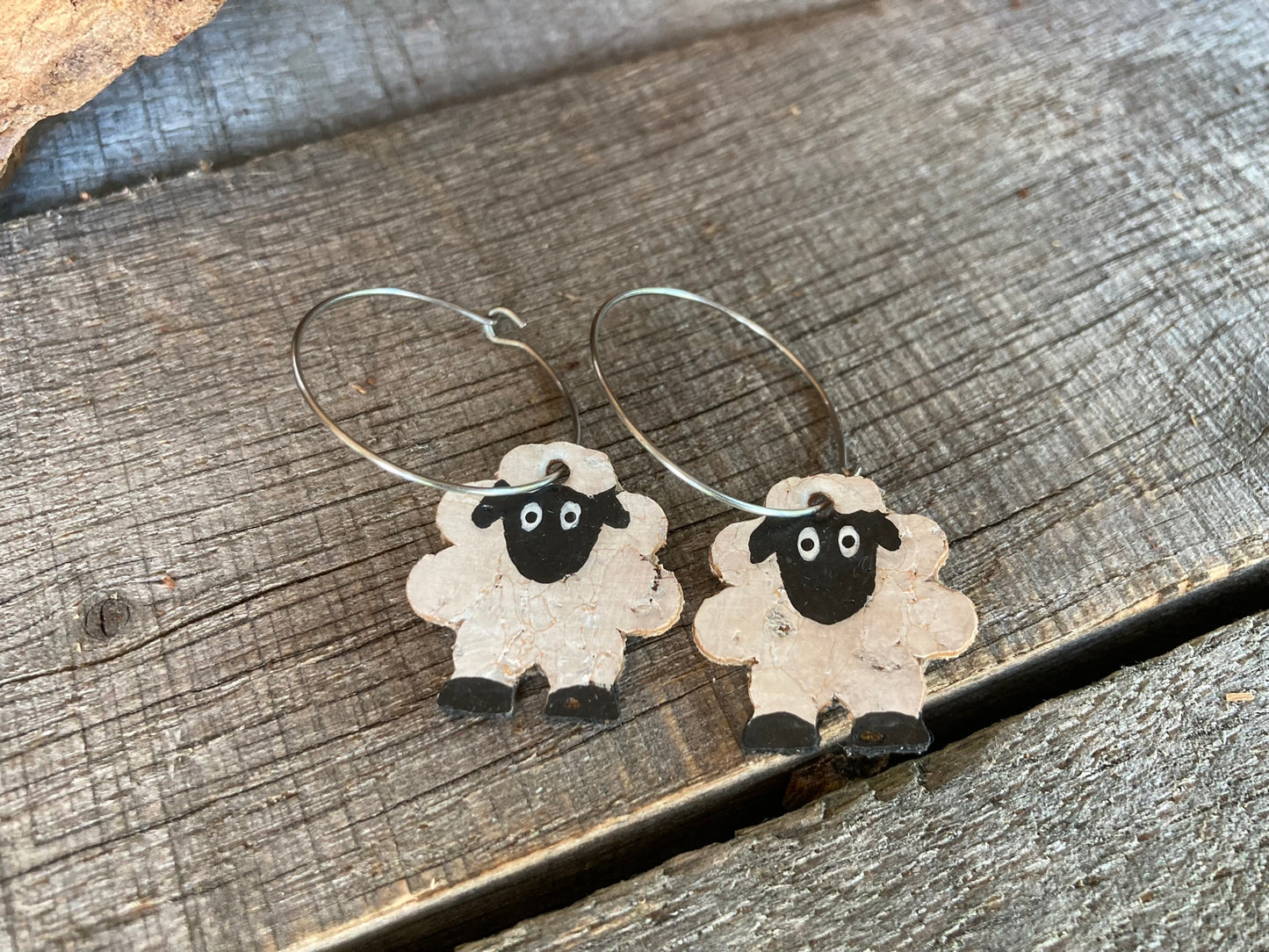 Sheep Earrings