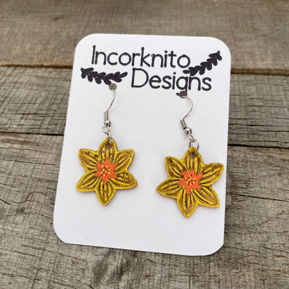 Daffodil Earrings