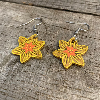 Daffodil Earrings