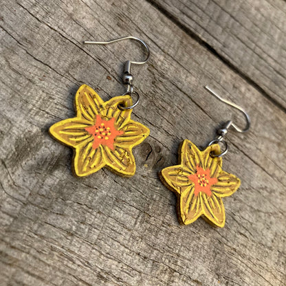 Daffodil Earrings