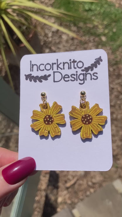 Sunflower Earrings