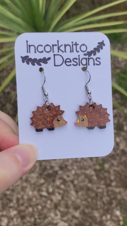 Hedgehog Earrings