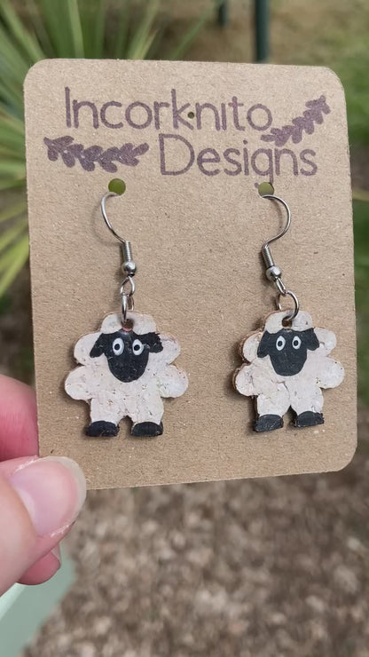 Sheep Earrings