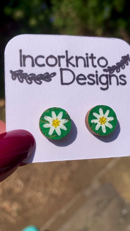 Daisy Studs - Variety of Colours