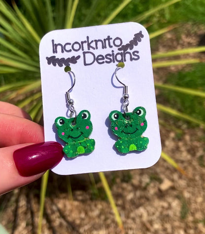 Frog Earrings